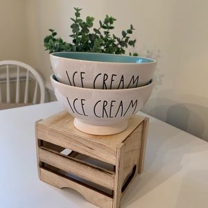 Rae Dunn Ice Cream Bowls